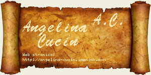 Angelina Cucin vizit kartica